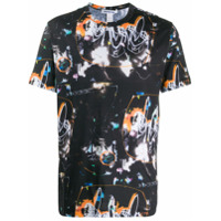 Comme Des Garçons Shirt Camiseta com estampa abstrata - Preto