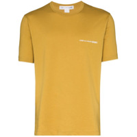 Comme Des Garçons Shirt Camiseta com estampa de logo - Amarelo