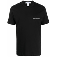 Comme Des Garçons Shirt Camiseta com estampa de logo - Preto
