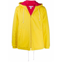 Comme Des Garçons Shirt contrast zipped jacket - Amarelo