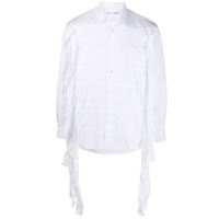 Comme Des Garçons Shirt strap detail shirt - Branco