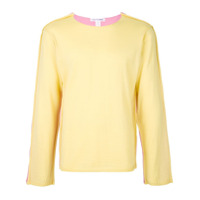 Comme Des Garçons Shirt Suéter decote careca - Amarelo