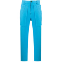 Comme Des Garçons Shirt wide-leg cargo trousers - Azul