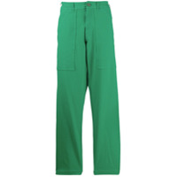 Comme Des Garçons Shirt workwear trousers - Verde