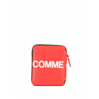 Comme Des Garçons Wallet Carteira com logo e zíper - Vermelho