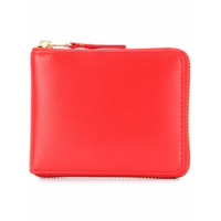 Comme Des Garçons Wallet Carteira de couro com zíper - Amarelo