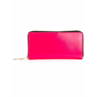 Comme Des Garçons Wallet Carteira de couro com zíper - Rosa