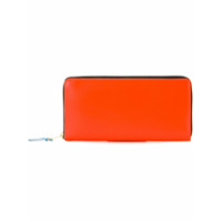 Comme Des Garçons Wallet Carteira de couro retangular - Vermelho