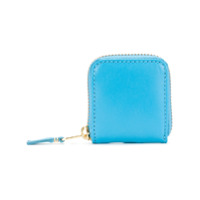 Comme Des Garçons Wallet Carteira mini de couro - Azul