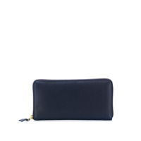 Comme Des Garçons Wallet Carteira redonda com zíper - Azul