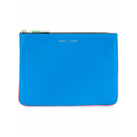 Comme Des Garçons Wallet colour block wallet - Azul