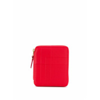 Comme Des Garçons Wallet line detail zip wallet - Vermelho