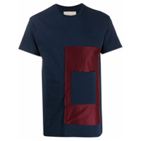 Corelate Camiseta com recorte de mesh - Azul