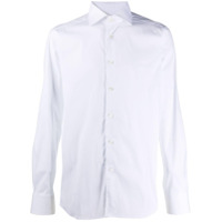 Corneliani Camisa com colarinho pontiagudo - Branco