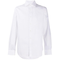 Corneliani Camisa mangas longas com colarinho - Branco