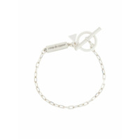 Coup De Coeur Pulseira 'T' de prata - Prateado