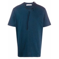 Craig Green Camiseta com detalhe amarração - Azul