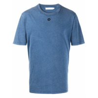 Craig Green Camiseta com detalhe com ilhoses - Azul