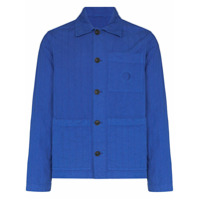 Craig Green Chore striped cotton jacket - Azul