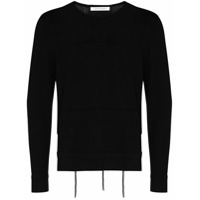 Craig Green lace-up detail sweatshirt - Preto