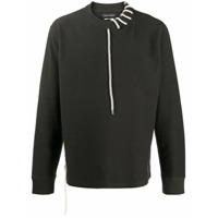 Craig Green Moletom com acabamento contrastante - Preto