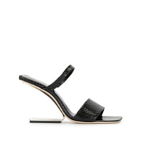 Cult Gaia SandÃ¡lia Rene com recorte no salto - Preto