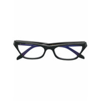 Cutler & Gross Armação de óculos gatinho - Preto