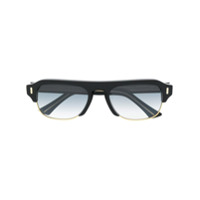 Cutler & Gross Óculos de sol com lentes coloridas - Preto