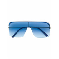 Cutler & Gross Óculos de sol quadrado oversized - Azul