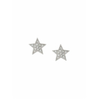 Dana Rebecca Designs diamond and 14kt white gold Julianne Himiko Star Earrings - Dourado