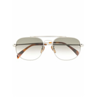 DAVID BECKHAM EYEWEAR Óculos de sol oversized - Verde