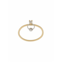 Delfina Delettrez 18kt yellow and white gold Two In One diamond ring - Dourado