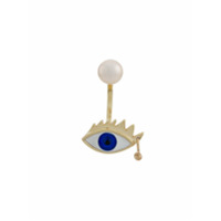 Delfina Delettrez 9kt yellow gold Eye Piercing earring - Dourado