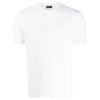 Dell'oglio Camiseta lisa decote careca - Branco