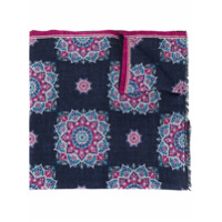 Dell'oglio Echarpe com estampa abstrata - Azul