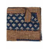 Dell'oglio Echarpe com estampa abstrata - Azul