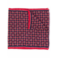 Dell'oglio Echarpe com estampa abstrata - Azul