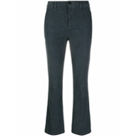 Department 5 Calça bootcut de veludo cotelê - Cinza