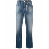 Department 5 Calça jeans slim cropped - Azul