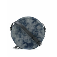 Diesel Bolsa transversal jeans tie-dye - Azul