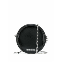 Diesel Bolsa transversal redonda Ophite - Preto