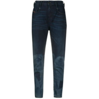 Diesel Calça jeans skinny cintura alta - Azul