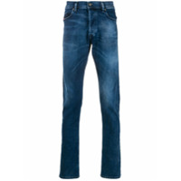 Diesel Calça jeans slim Tepphar com cintura média - Azul