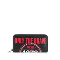 Diesel Camisa Only The Brave com logo - Preto