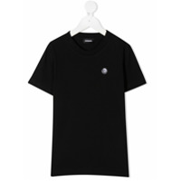 Diesel Kids Camiseta mangas curtas com logo - Preto