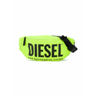 Diesel Kids Pochete com estampa de logo - Amarelo