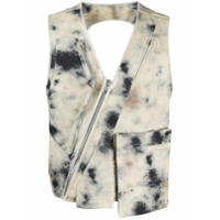 Diesel Red Tag Colete jeans x A Cold Wall tie-dye - Neutro