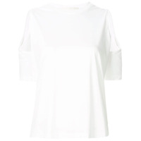 Dion Lee Camiseta Contour com recortes vazados - Branco