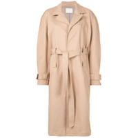 Dion Lee Trench coat com cinto duplo - Neutro