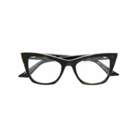 Dita Eyewear Óculos de grau gatinho 'Showgoer' - Marrom